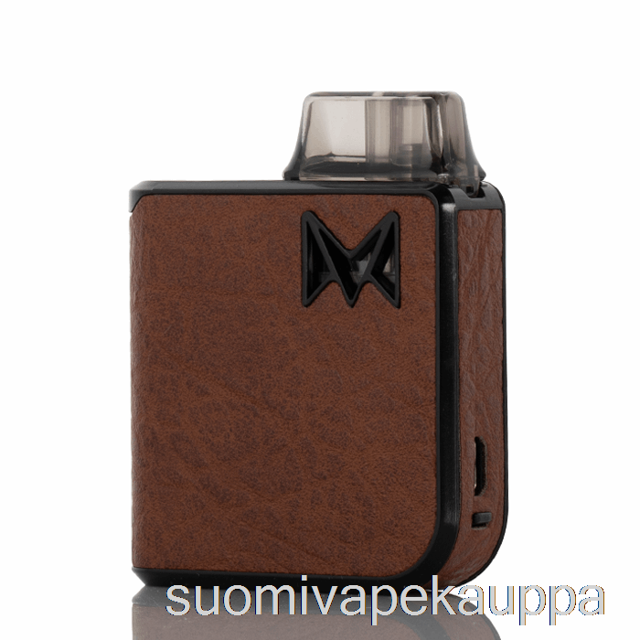 Vape Box Mi-pod Pro Starter Kit Nahkaversio - Ruskea Raaka